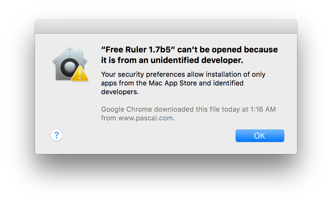 Mac won allow install software unidentified developer windows 10